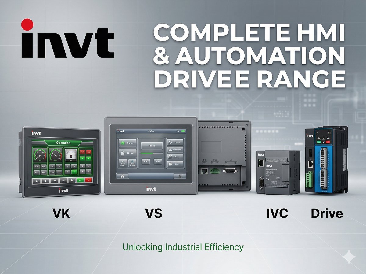INVT – Integrated Control Solutions Invt I Nidec I VFD I HMI I PLC I ...